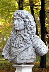 Bust of Carlo Rossi(1775-1849), architect of many fine buildings in the city, including the nearby 'Coffee House'. 