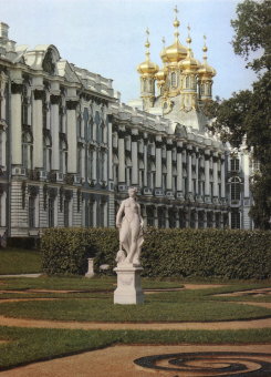 The Catherine Palace in Tsarskoe Selo (Pushkin) built in 1752